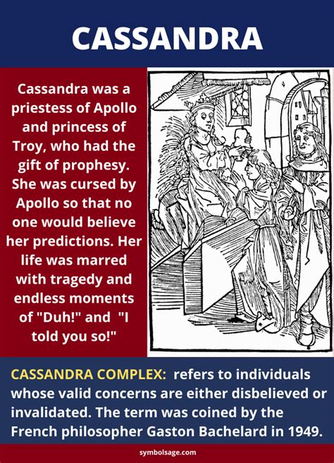 Falling Victim to Cassandra's Curse: Lessons from Greek Mythology